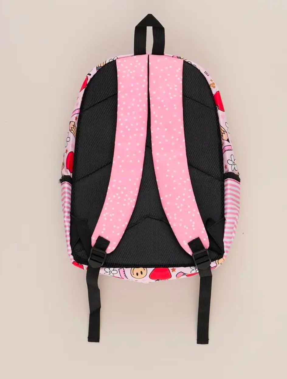 Red Apples and Pencil Backpack (Pre-order)