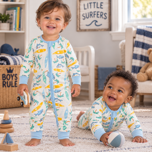 Posh Tot: Surfs Up Bamboo Convertible Zippy