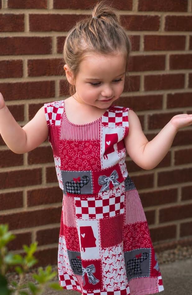 Game Day Houndstooth Athletic Dress