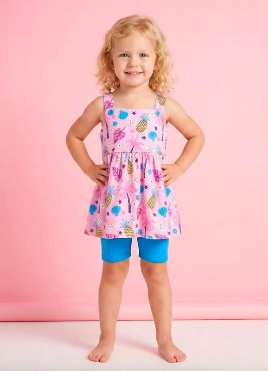 Pete + Lucy: Summer Pineapple Short Set