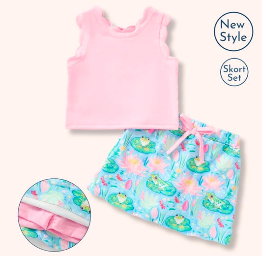 Pete + Lucy: Preppy Pond Skort Set
