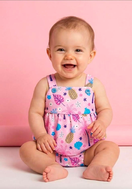 Pete + Lucy: Summer Pineapple Romper