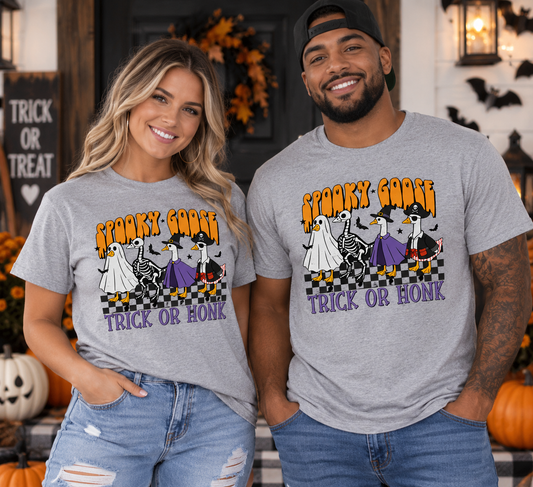 Spooky Goose Adult Shirt