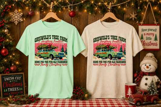 Griswold's Tree Farm Adult Shirt (Gildan SoftStyle)