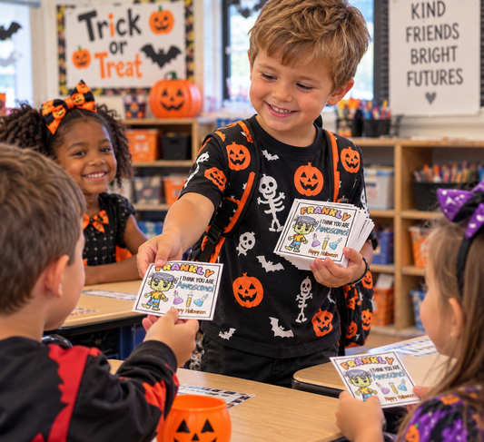 Frankly I Think You are Awesome Halloween Cards