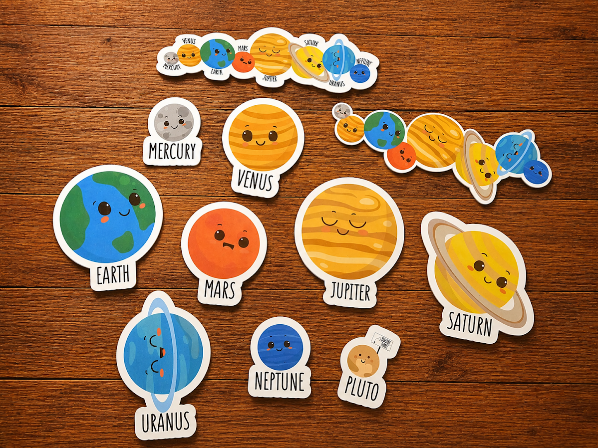 Planet Stickers