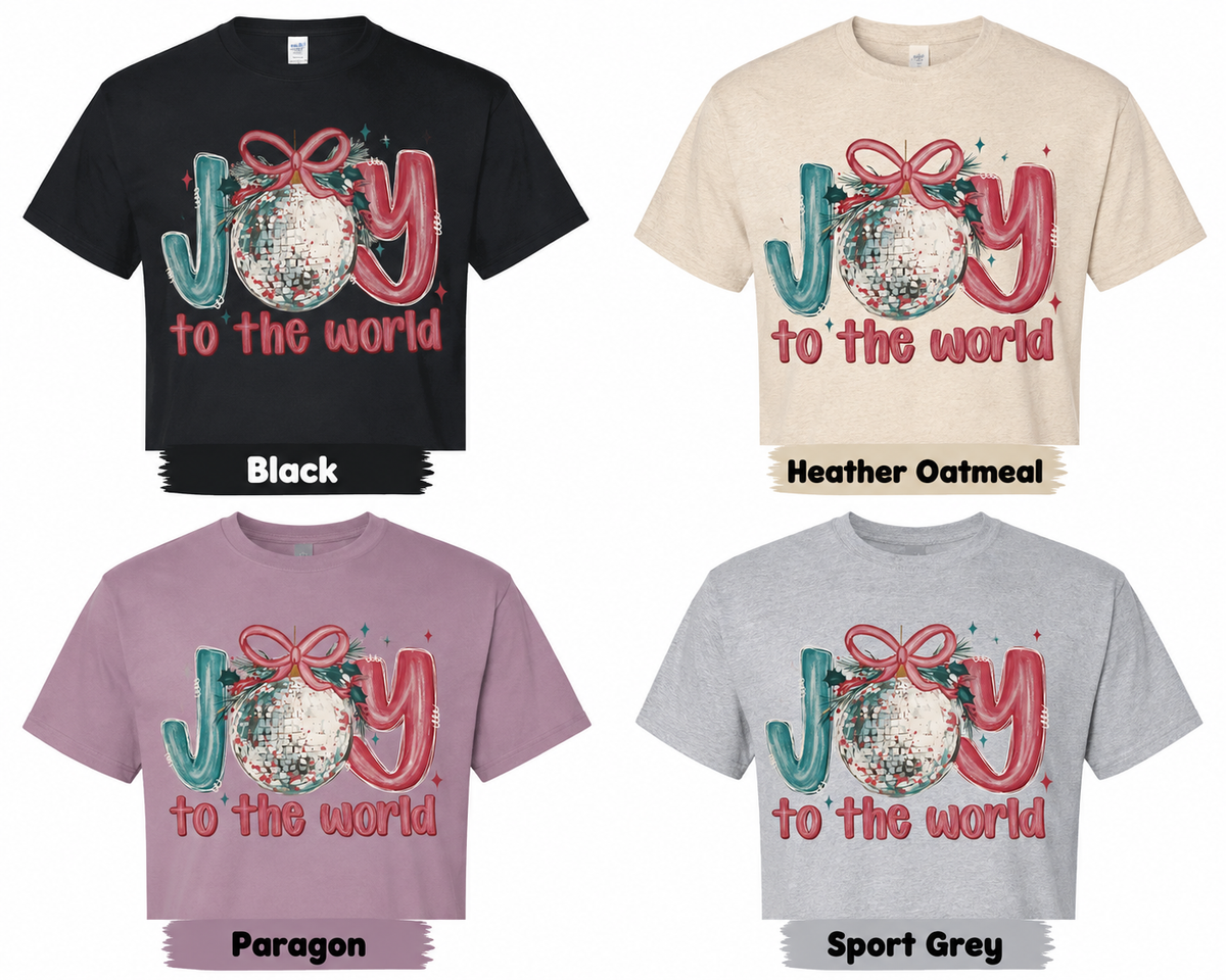 JOY to the World Adult Shirt (Gildan SoftStyle)