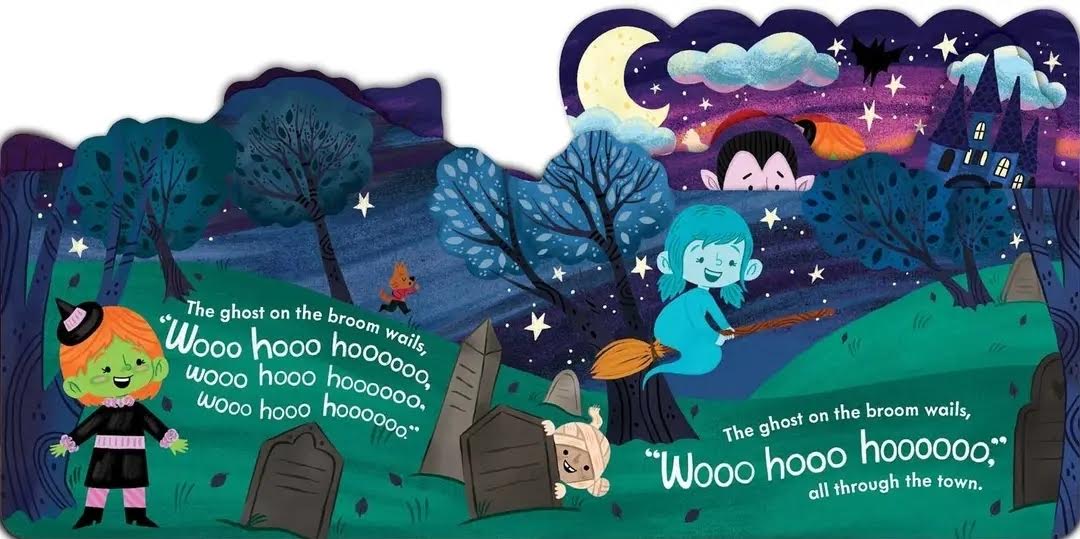 The Monsters on the Broom Book
