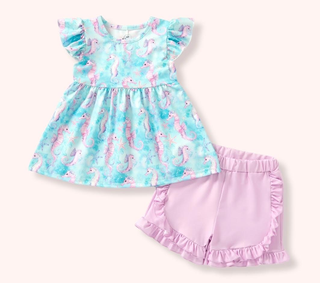 Pete + Lucy: Preppy Pond 2-Piece Set