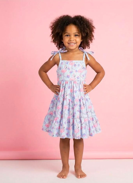 Pete + Lucy: Flamingo Dress
