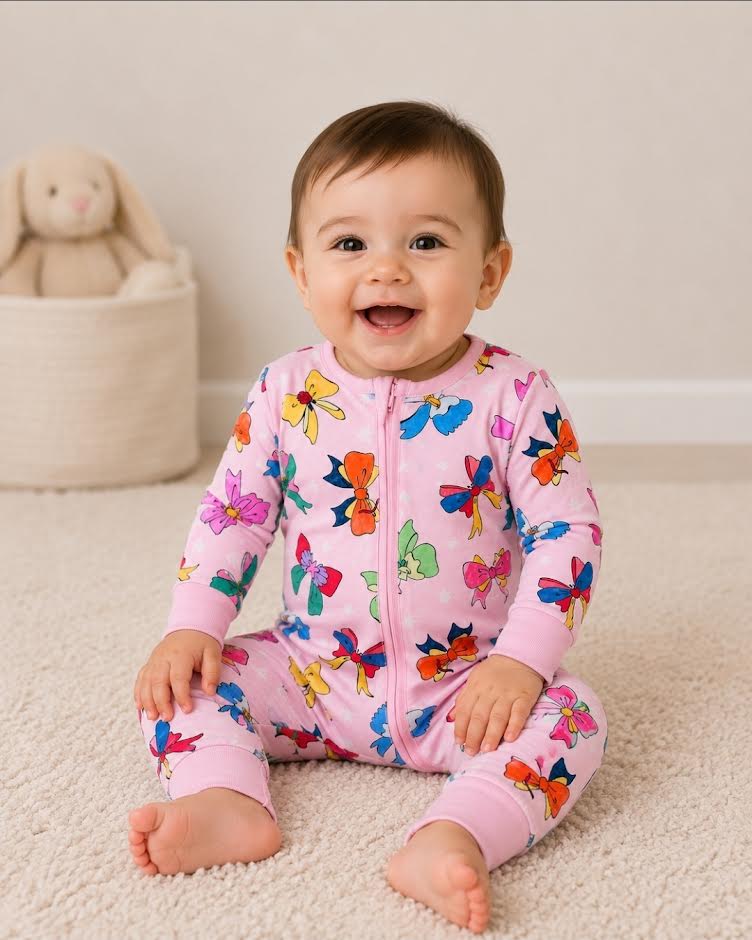 Posh Tot: Royal Bows Bamboo Convertible Zippy