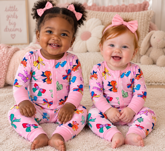 Posh Tot: Royal Bows Bamboo Convertible Zippy