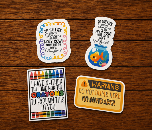 Sarcastic Stickers