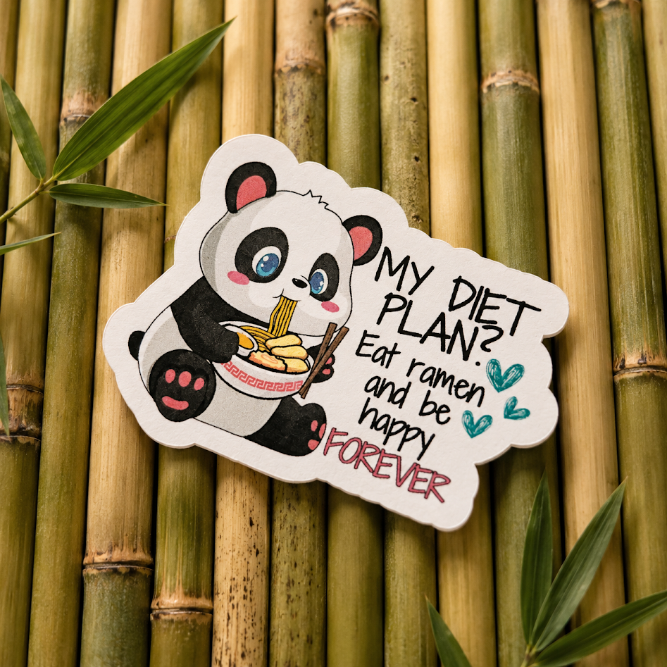 Ramen and Sushi Stickers