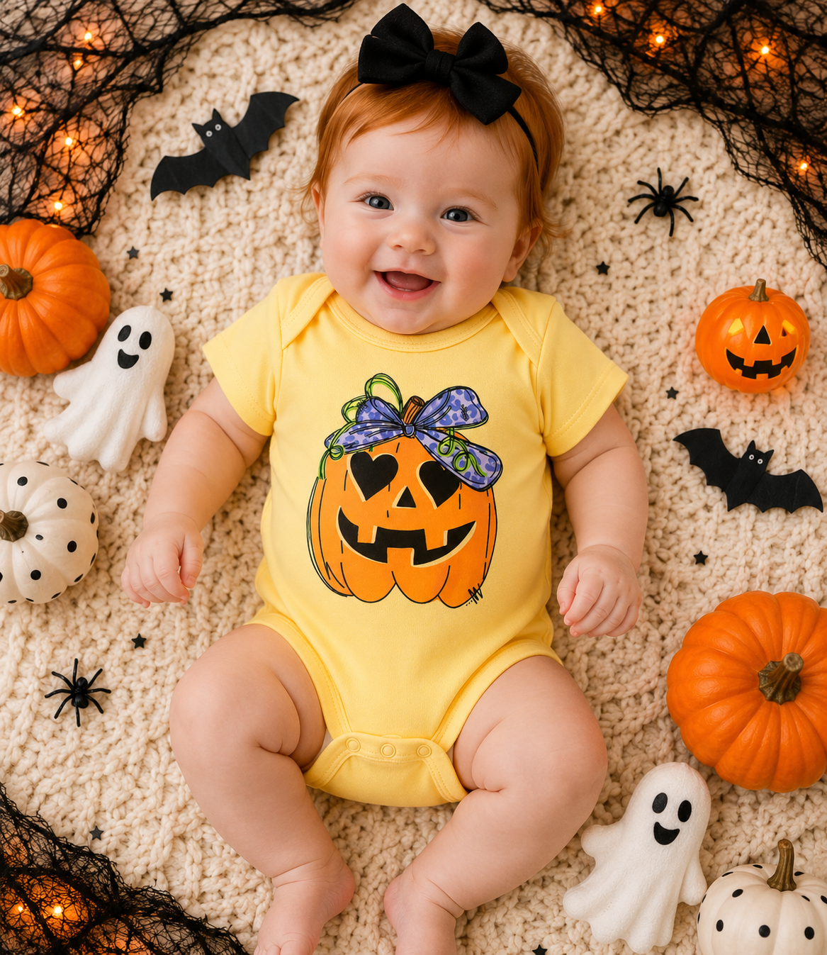 Pumpkin Girl Onesie