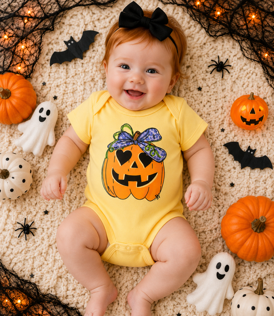 Pumpkin Girl Onesie