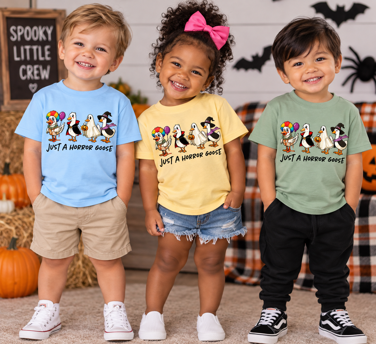 Just a Horror Goose Toddler Shirt