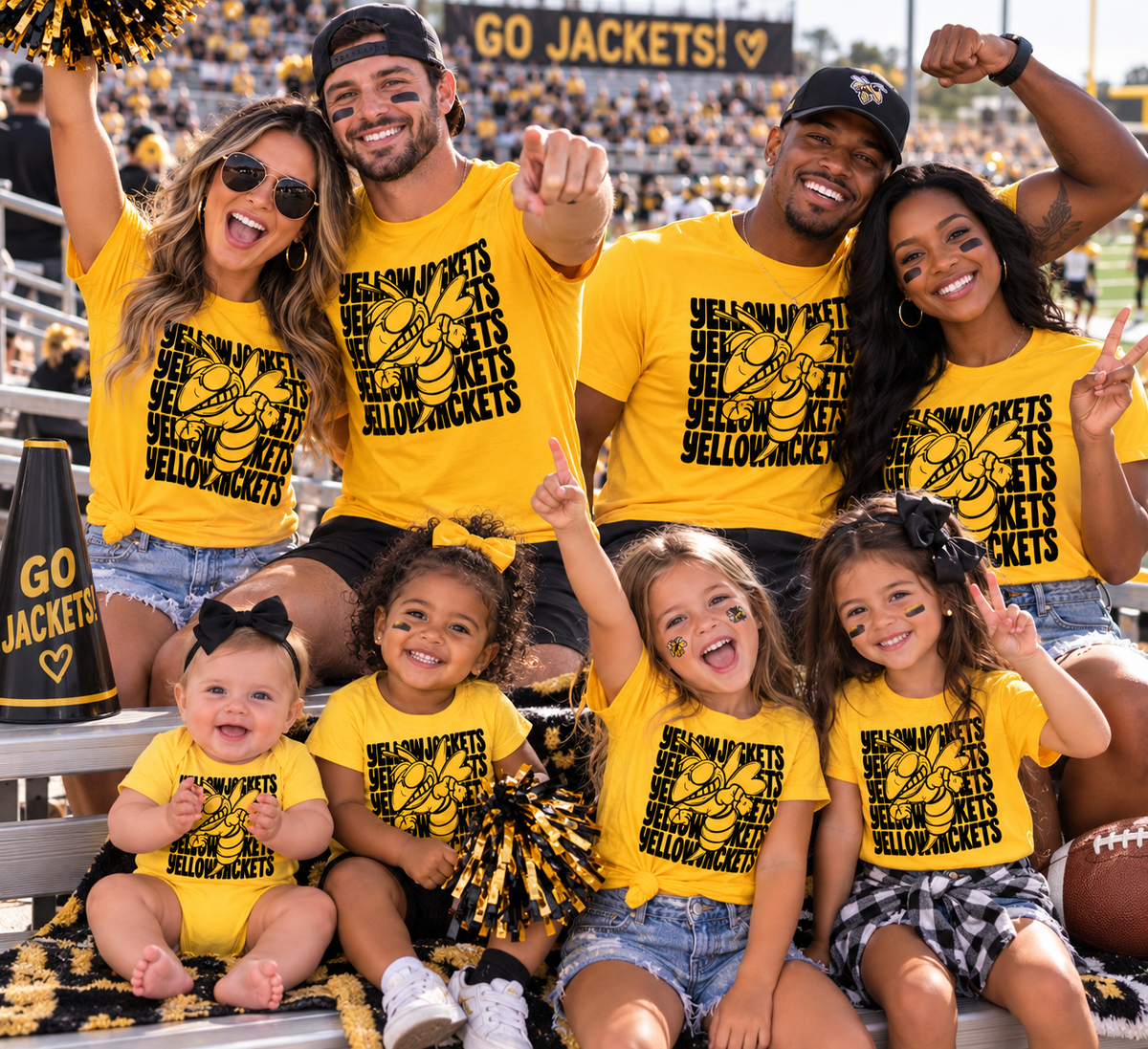 Yellow Jackets Adult Shirt