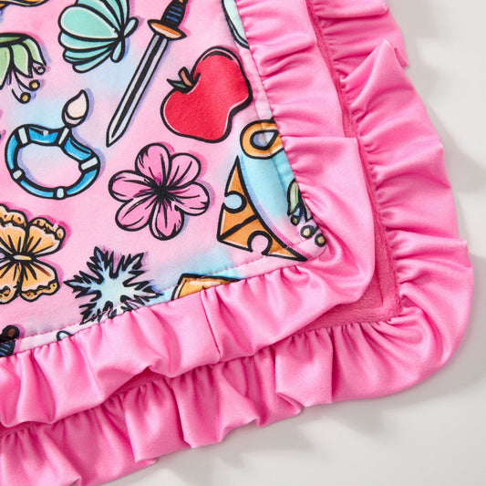 Pete + Lucy: Princess Mash Up Blanket