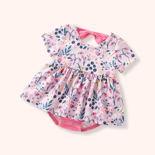 Pete + Lucy: Blueberry Breeze Romper