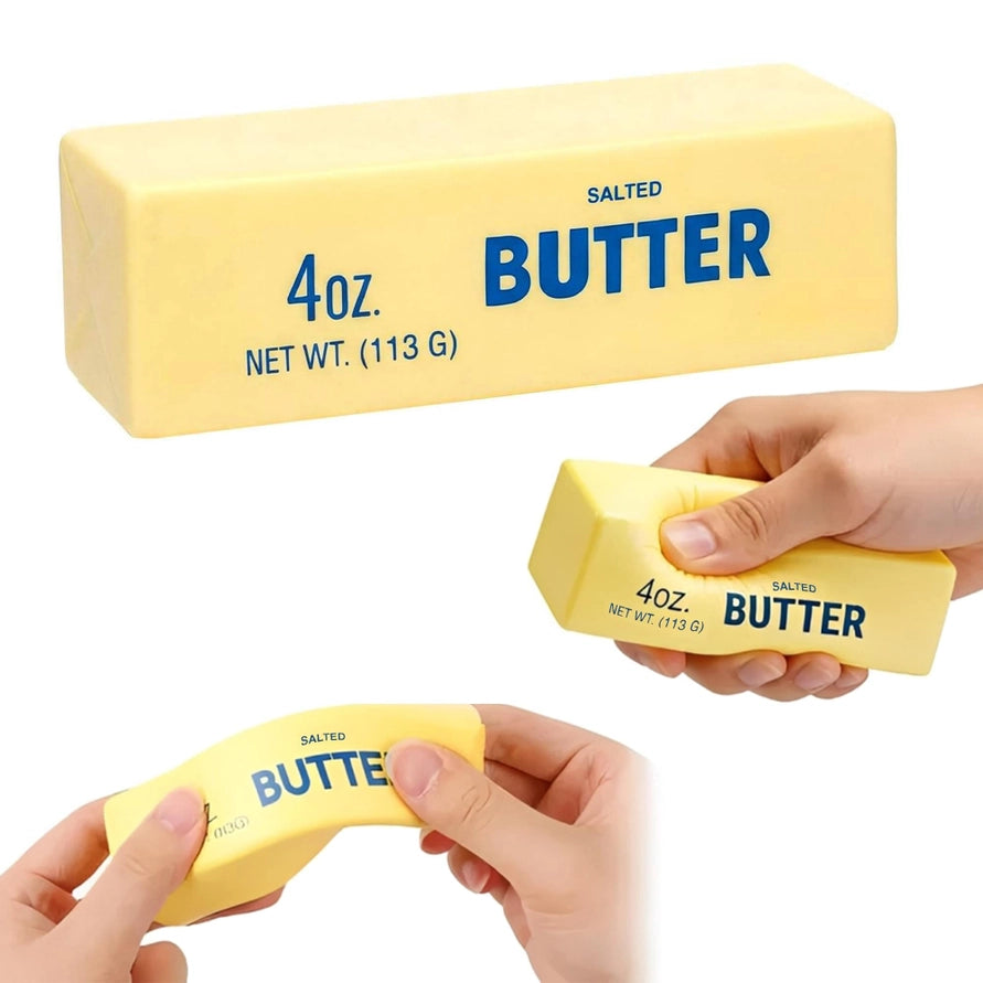 Butter Squishy 5-Inch Stress Reliever | 1 Piece