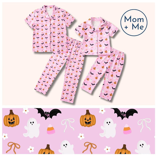 *Pre-Order" Mommy & Mini Sweet & Spooky Loungewear- MOMMY