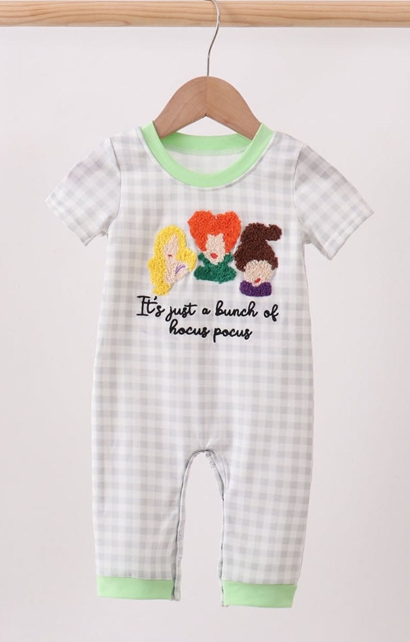 A Bunch of Hocus Pocus Romper