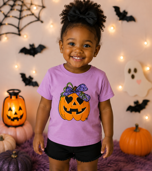 Pumpkin Girl Toddler Shirt