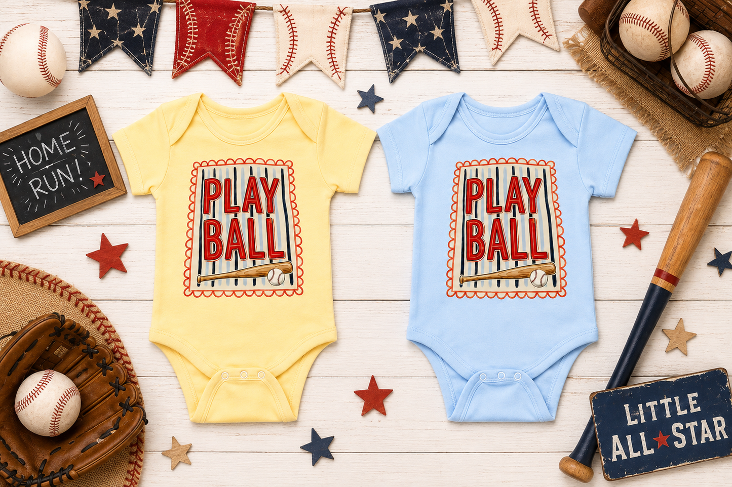 Play Ball Onsie