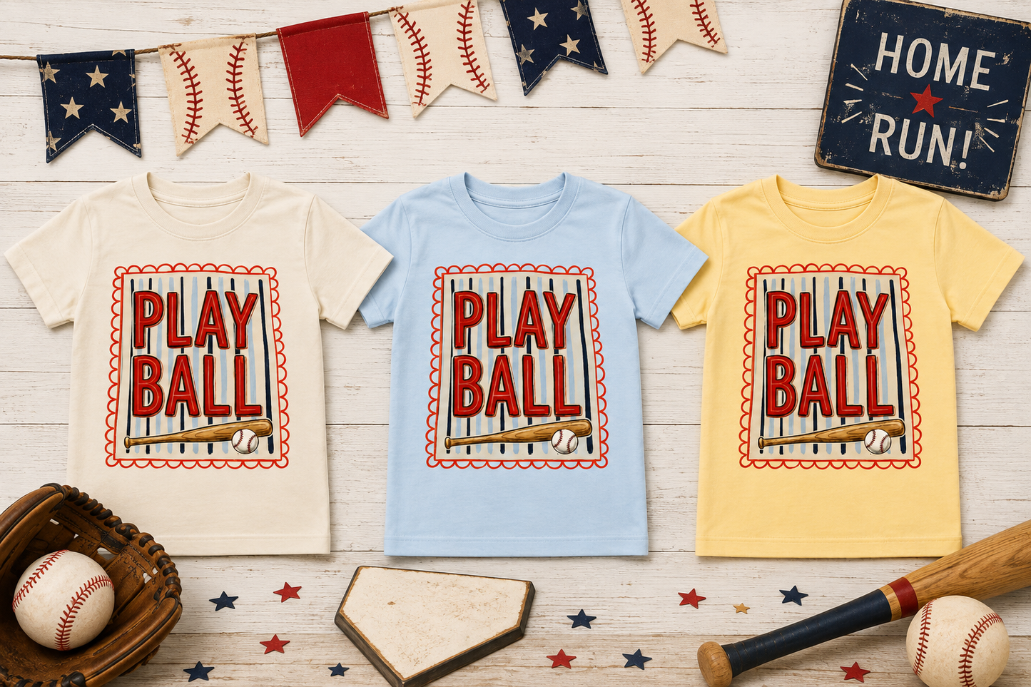 Play Ball Toddler Shirt