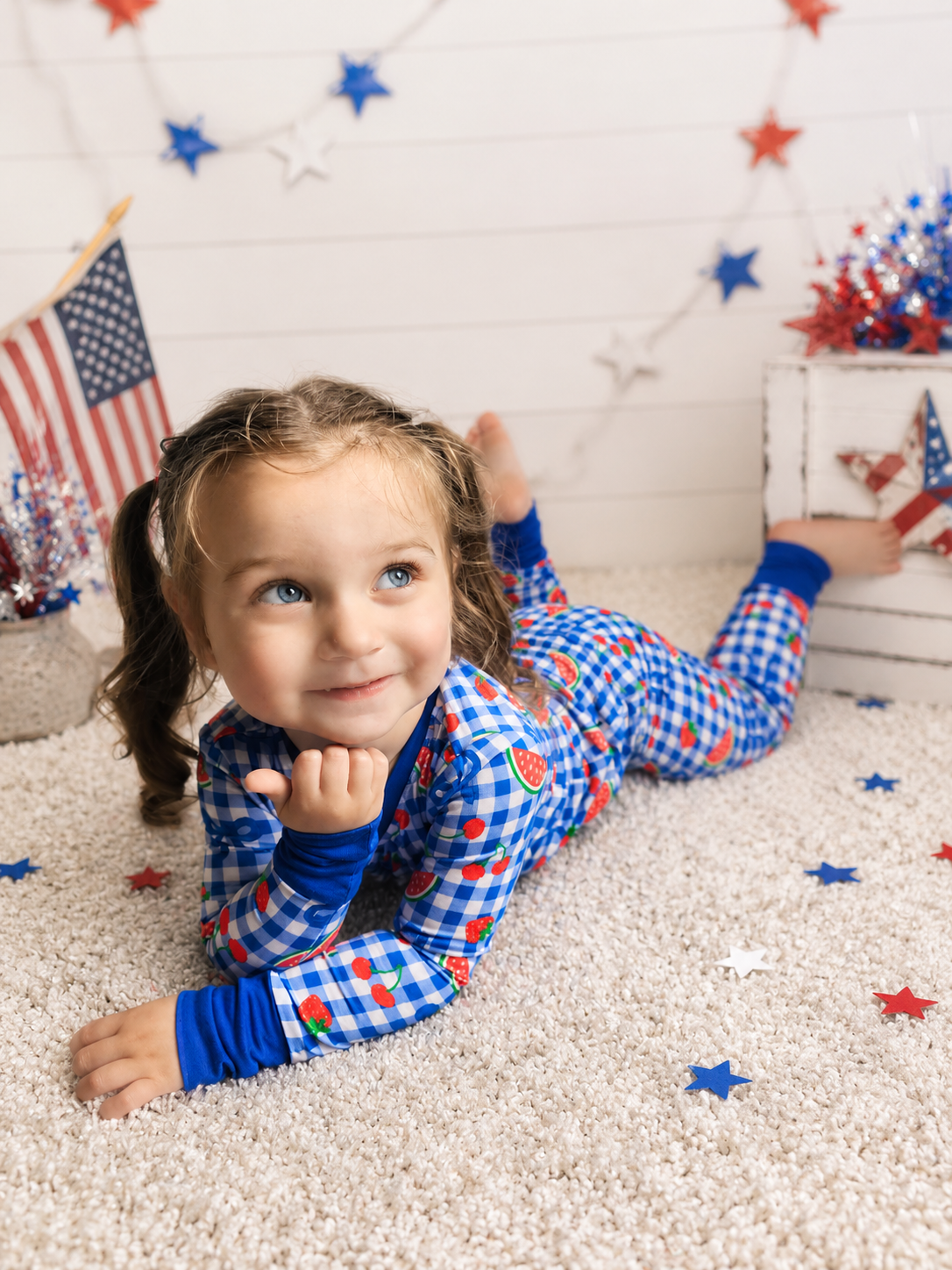 Kiki + Lulu Berry Cool Kids Pajamas