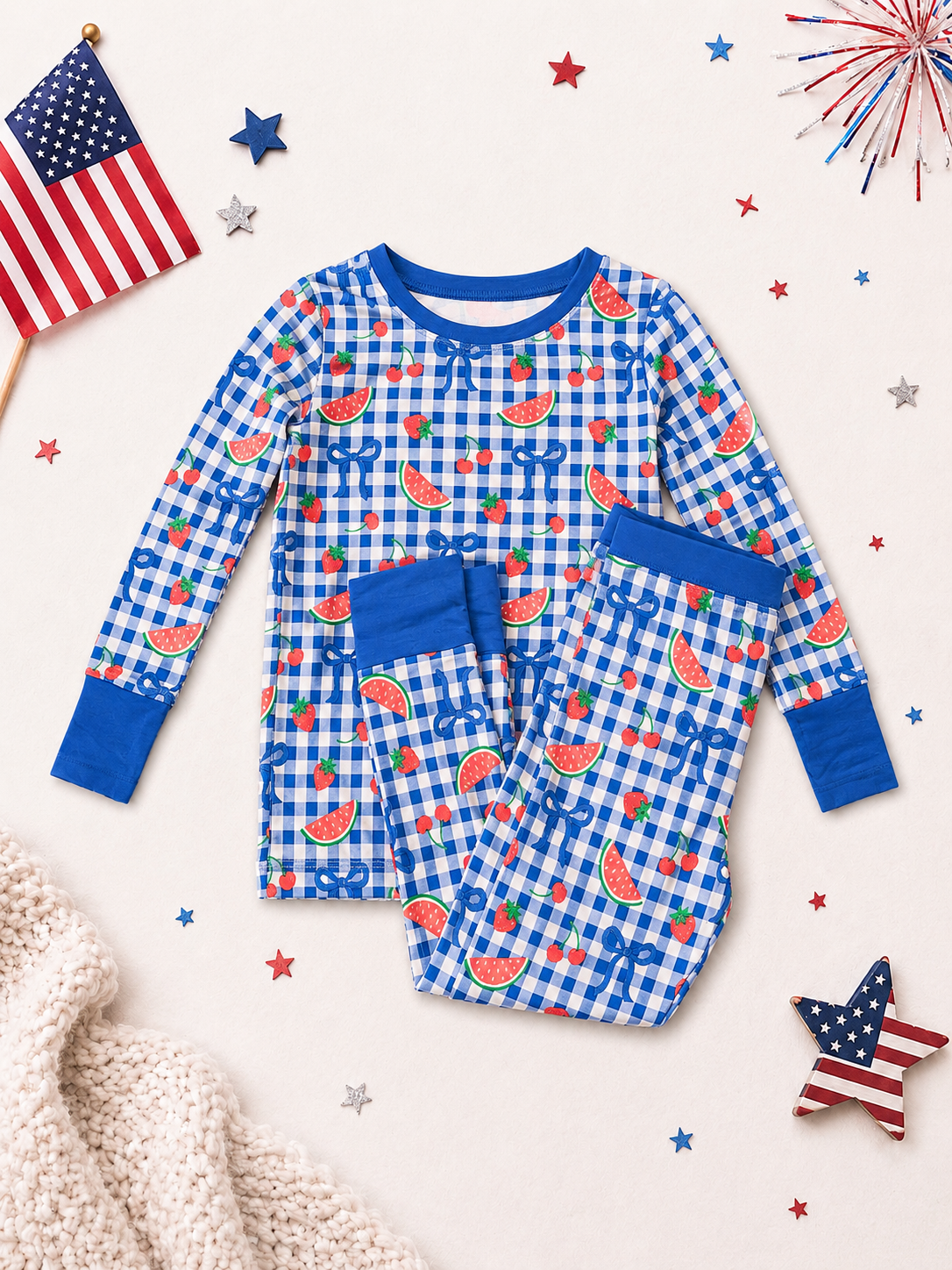 Kiki + Lulu Berry Cool Kids Pajamas