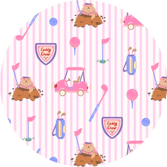 KiKi+LuLu: PREORDER 2-Piece Short Set Boy/Girl Golf PJ's