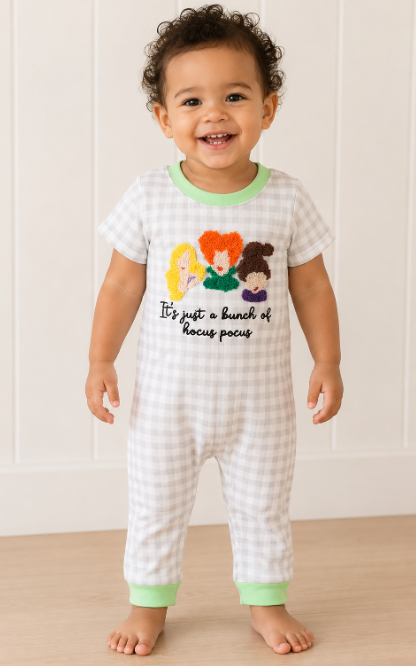 A Bunch of Hocus Pocus Romper