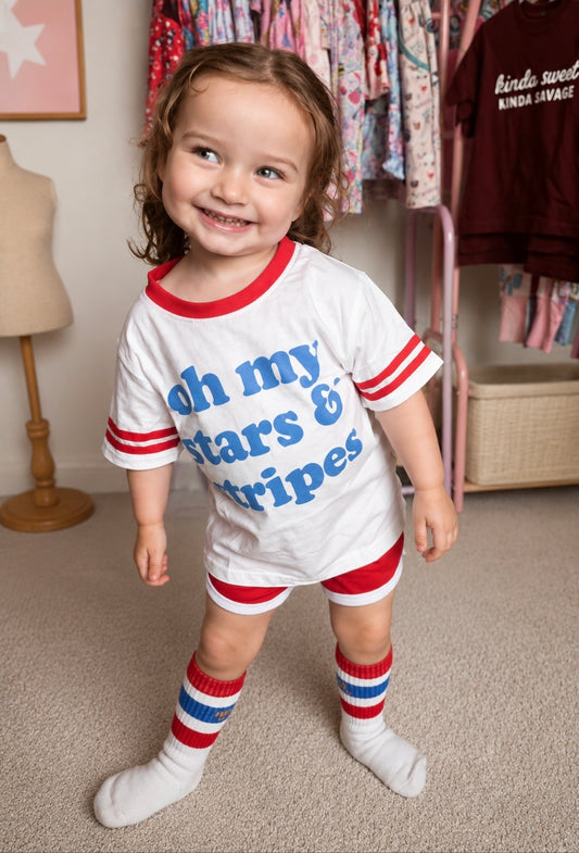 Unisex Toddler Retro Free Bird Tube Socks