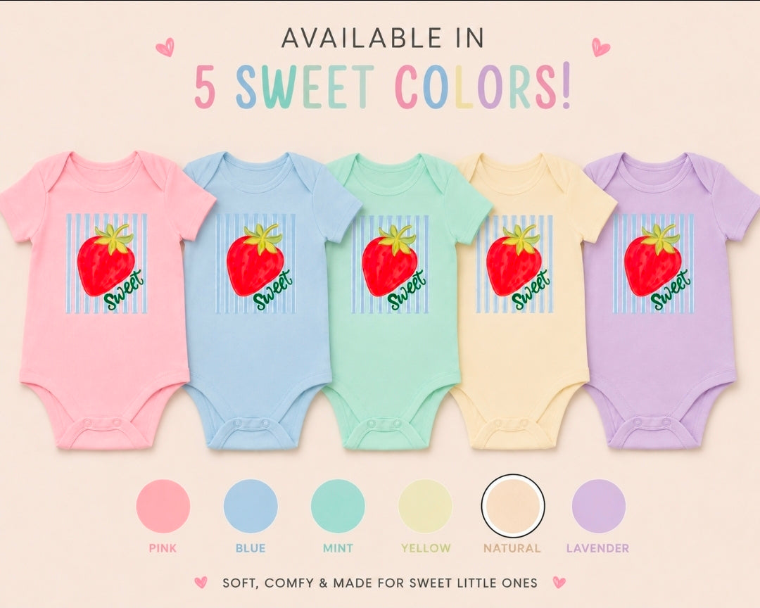 Sweet Strawberry Onesie