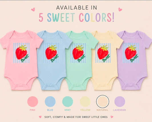 Sweet Strawberry Onesie