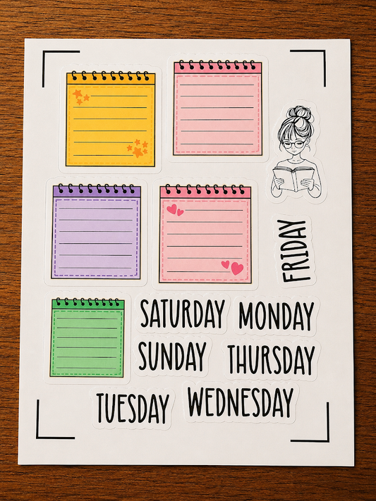 Journal Sticker Sheets