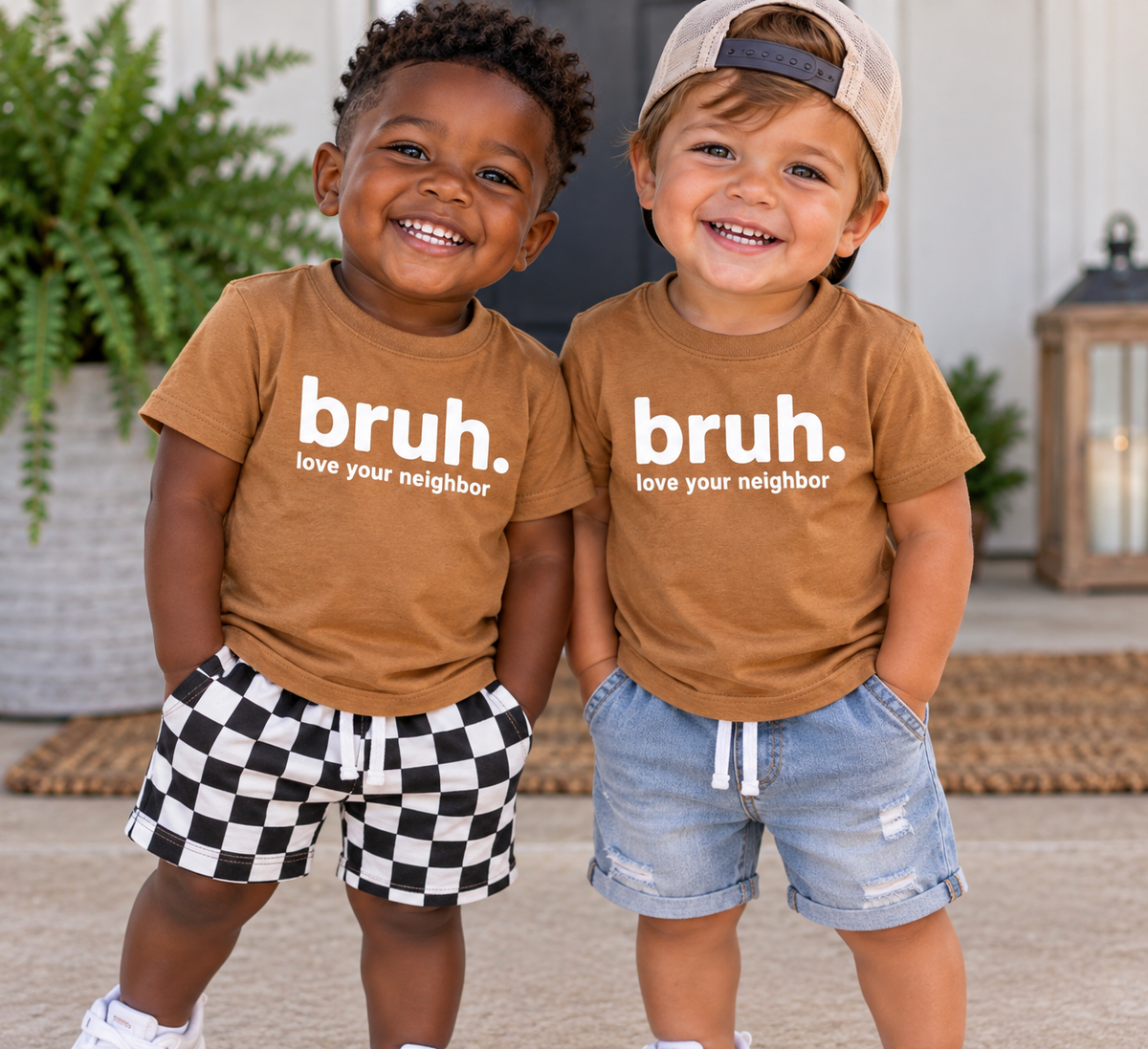 Bruh. Love Your Neighbor T-Shirt