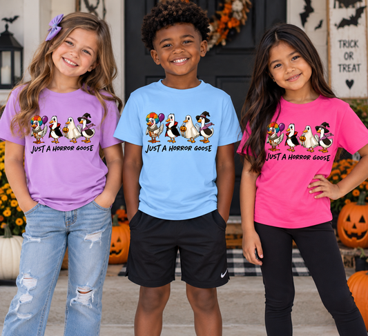 Just a Horror Goose Youth Shirt