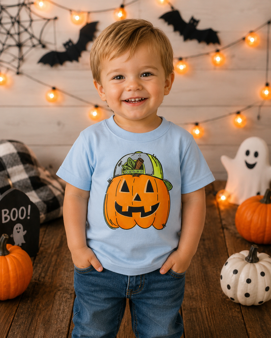 Pumpkin Boy Toddler Shirt