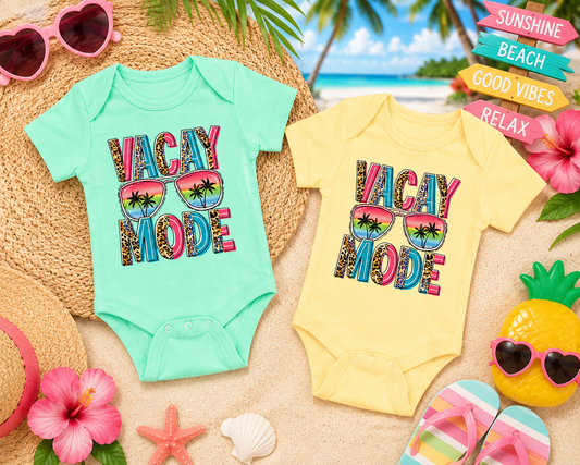 Vacay Mode Onesie