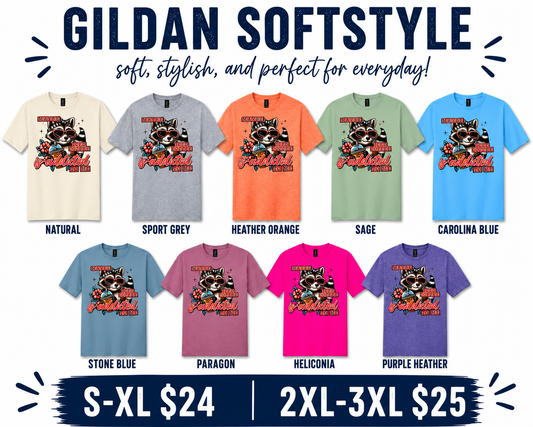 Iced Coffee Adult Shirt- Front Only
