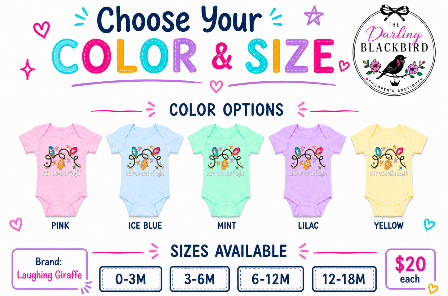 All is Calm, All is Bright Onesie