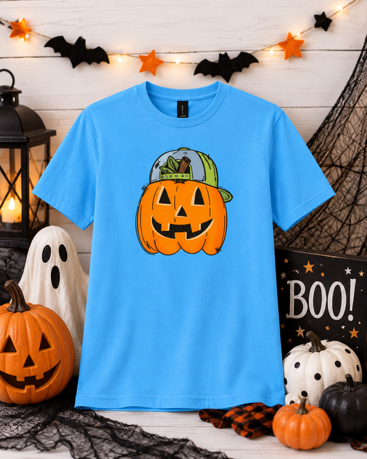 Pumpkin Boy Adult Shirt