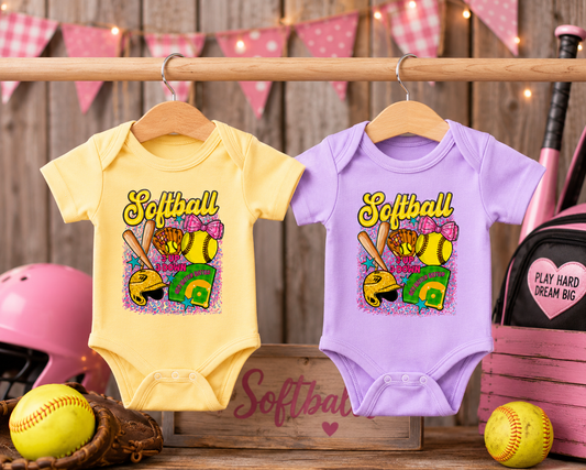 Softball Onsie