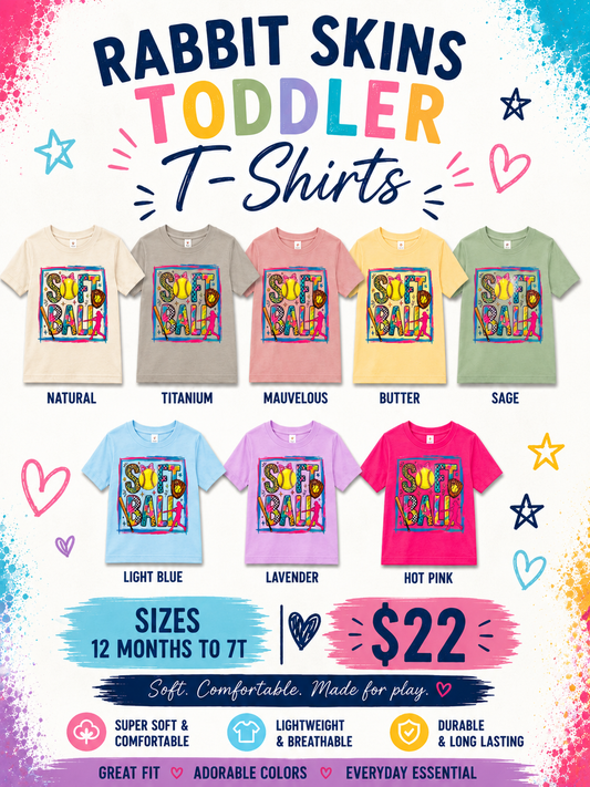 Softball 2 Toddler Shirt