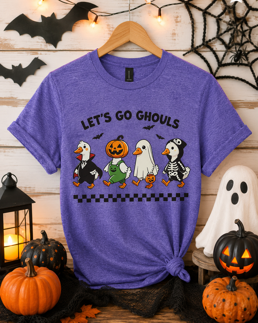 Let's Go Ghouls Adult Shirt