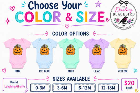 Pumpkin Boy Onesie