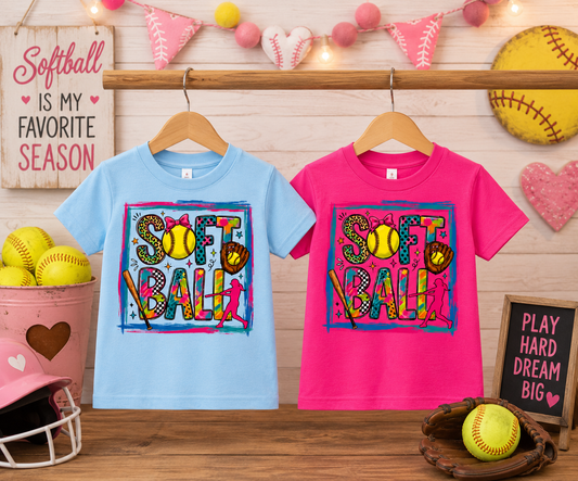 Softball 2 Toddler Shirt
